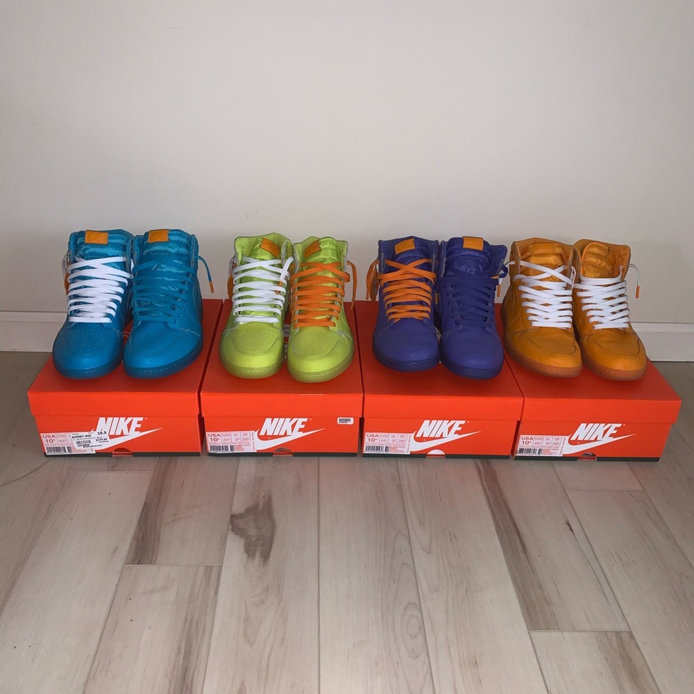 Jordan 1 Gatorade Collection